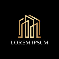 Minimalist Real Estate Logo Design