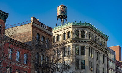Fototapeta na wymiar new york, water tower