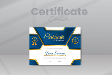 Modern Design Certificate Template