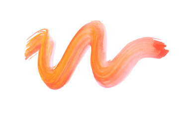 Concept of drawing and art, isolated on white background