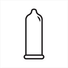 condom icon vector illustration symbol
