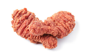 Fried chicken legs in batte