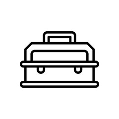 pet carrier icon for your website design, logo, app, UI. 