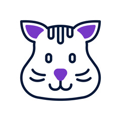 cat icon for your website design, logo, app, UI. 