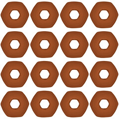 Pattern homemade cookie different taste in pastry biscuit
