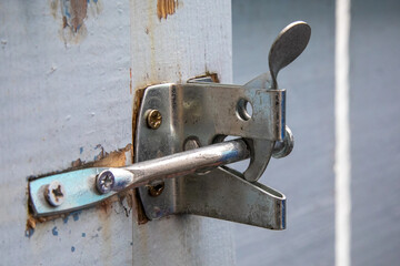 old latch on a gate