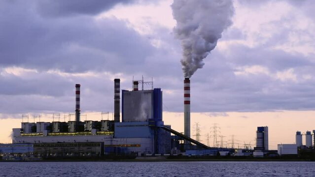 Coal power plant in Poland (Konin - Patnow) 