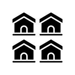 residential icon for your website design, logo, app, UI. 