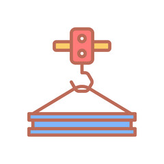 crane icon for your website design, logo, app, UI. 