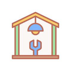 light repair icon for your website design, logo, app, UI. 