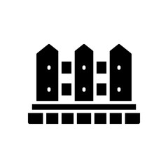 fence icon for your website design, logo, app, UI. 