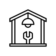 light repair icon for your website design, logo, app, UI. 