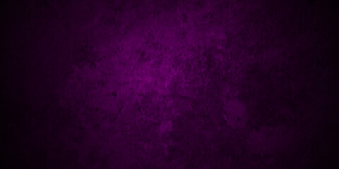 Obraz premium Dark Black and purple stone concrete grunge texture background anthracite backdrop panorama. Panorama dark grey black and red slate background or texture. 