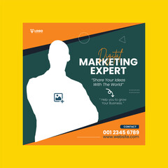 Digital Marketing Social Media Post Design