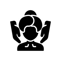 massage icon for your website design, logo, app, UI. 