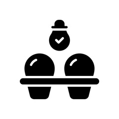egg icon for your website design, logo, app, UI. 