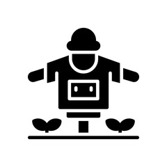 scarecrow icon for your website design, logo, app, UI. 