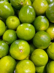 Fresh limes and lemons
