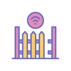 gate icon for your website design, logo, app, UI. 