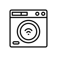 washing machine icon for your website design, logo, app, UI. 