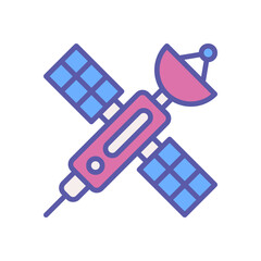 satellite icon for your website, mobile, presentation, and logo design.
