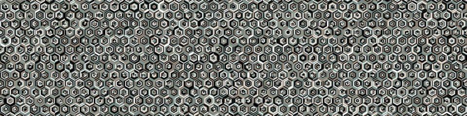  Hexagonal Maze pattern abstract illustration