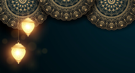 islamic background design for ramadan kareem and eid mubarak