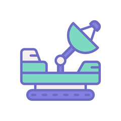 mars rover icon for your website design, logo, app, UI. 