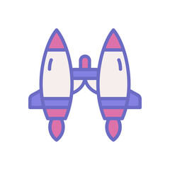 jetpack icon for your website design, logo, app, UI. 