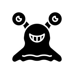 alien icon for your website design, logo, app, UI. 