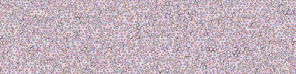  Hexagonal Maze pattern abstract illustration