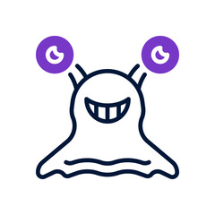 alien icon for your website design, logo, app, UI. 
