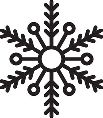 Snowflake icon clip art