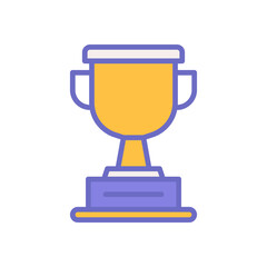 trophy icon for your website design, logo, app, UI. 