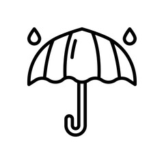 umbrella icon for your website design, logo, app, UI. 