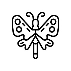 butterfly icon for your website design, logo, app, UI. 
