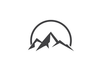 Mountain Logo, Mountain Logo Image design template