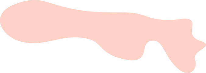 Pink geometrical blot for background