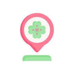 location icon for your website design, logo, app, UI. 