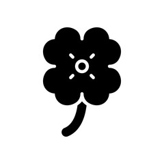 Fototapeta na wymiar clover icon for your website design, logo, app, UI. 