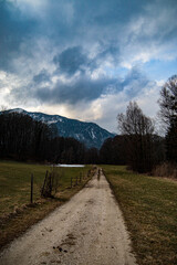Fototapeta premium Natur in den Alpen 