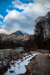 Fototapeta na wymiar Natur in den Alpen 