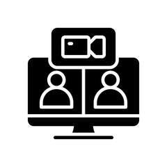 video call icon for your website design, logo, app, UI. 