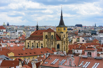 Obraz premium Views of the city Prague in the Czech Republic