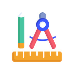 stationery icon for your website design, logo, app, UI. 