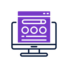 landing page icon for your website, mobile, presentation, and logo design.