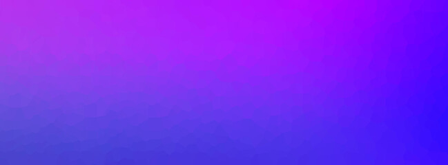 Long banner. bright gradient background - lilac color turning into navy blue, pixel mosaic crystals . copy space.