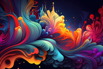 Abstract colorful background wallpaper