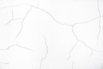 White cracked background. High quality photo.