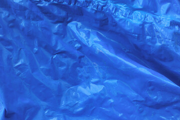 Blue silicone fabric texture for Waterproof bag production